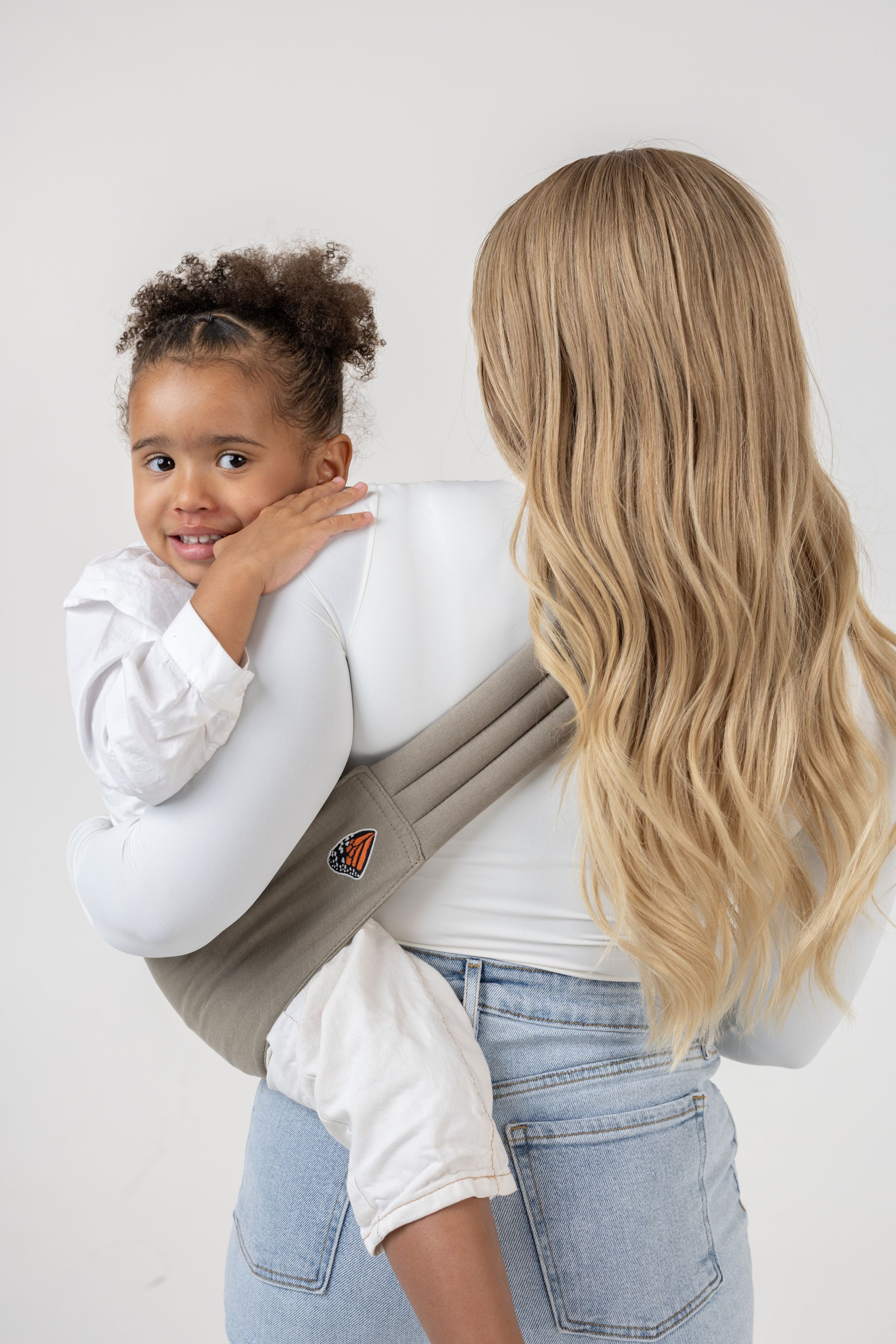 The Monarch Toddler Sling - Stone Sage