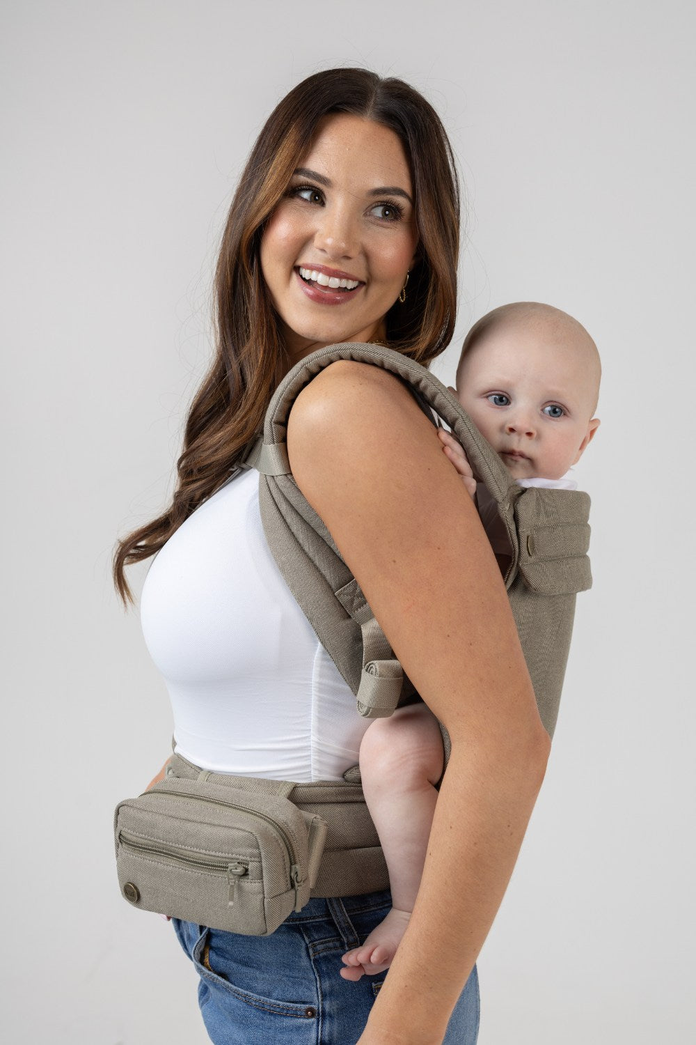 The Monarch Accessory Bag - Charles Herringbone