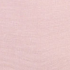 Close-up image of Mabē's plain weave Blush Dawn solid pale pink cotton/linen fabric