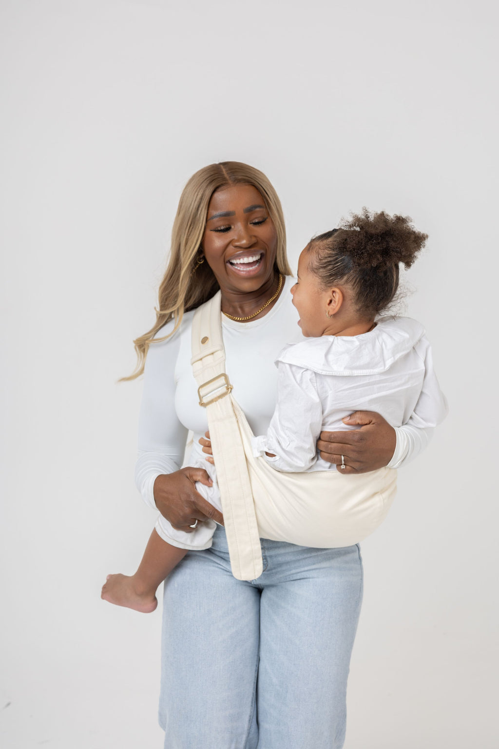 The Monarch Toddler Sling - Natural Ivory