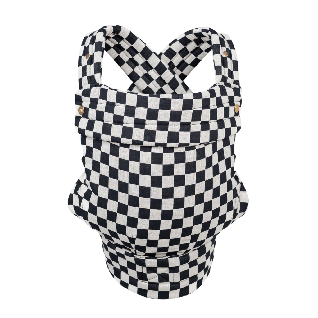 The Monarch Carrier - Ebony Check