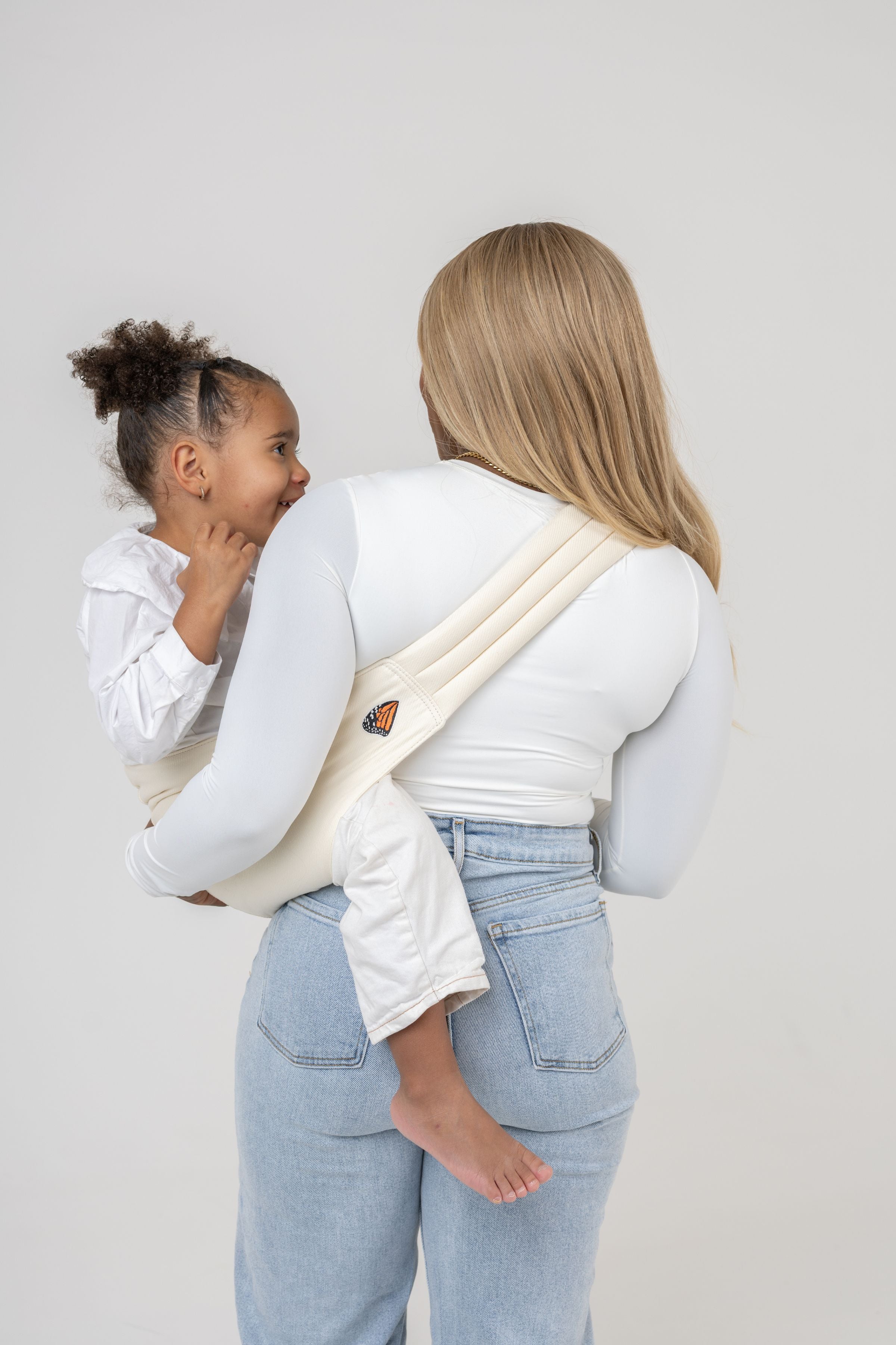 The Monarch Toddler Sling - Natural Ivory