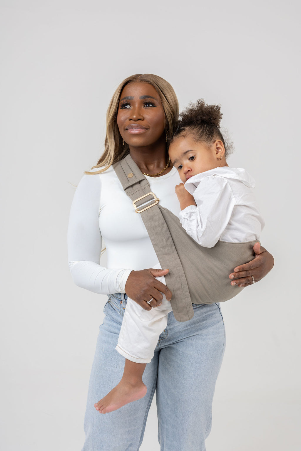 The Monarch Toddler Sling - Stone Sage