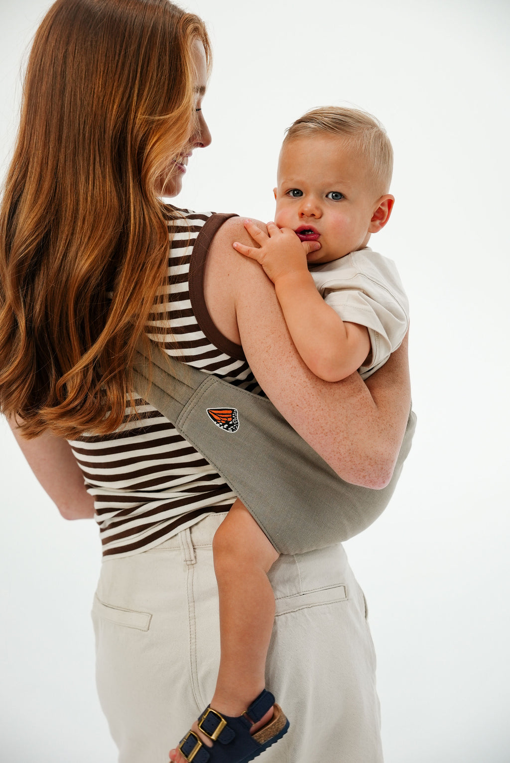 The Monarch Toddler Sling - Stone Sage