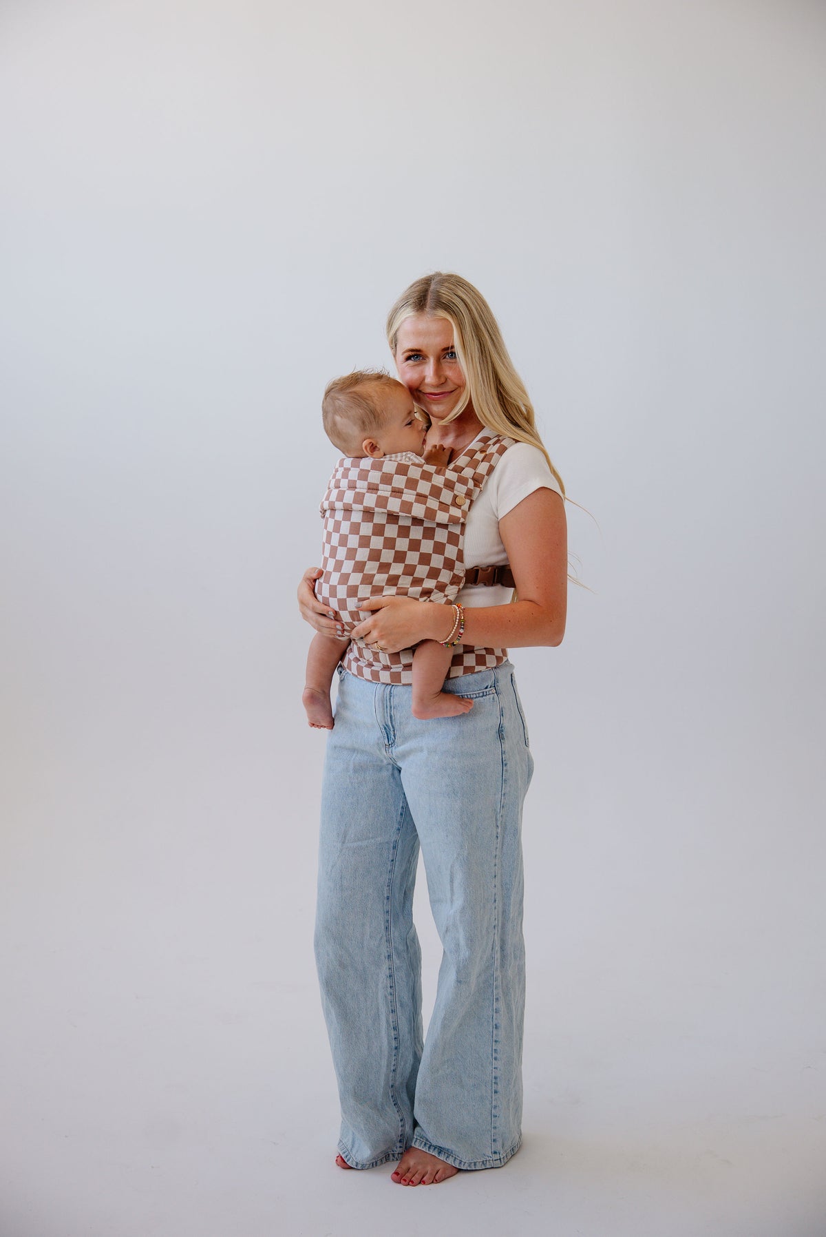Monarch Baby Carrier - Mocha Check