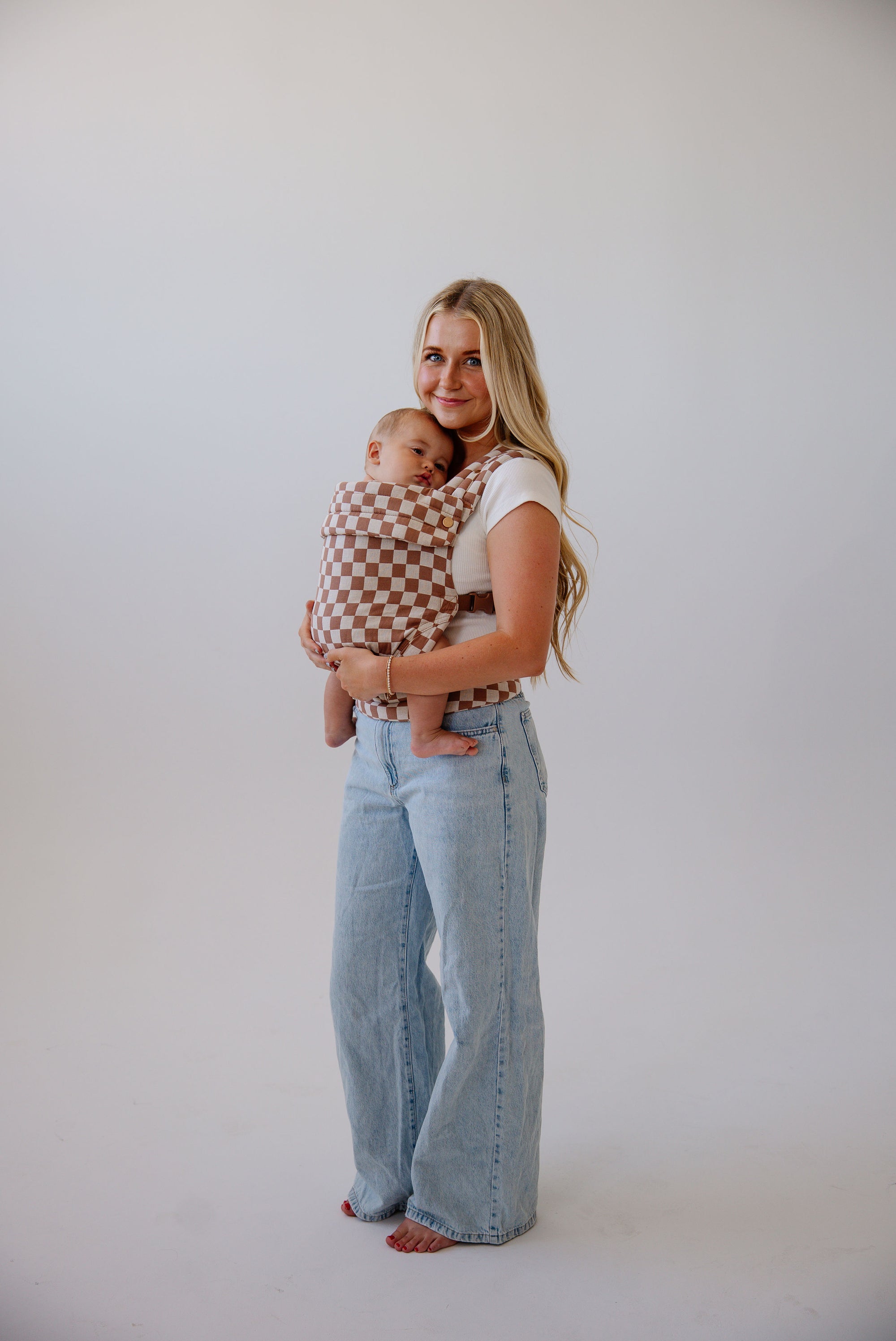 The Monarch Carrier - Mocha Check