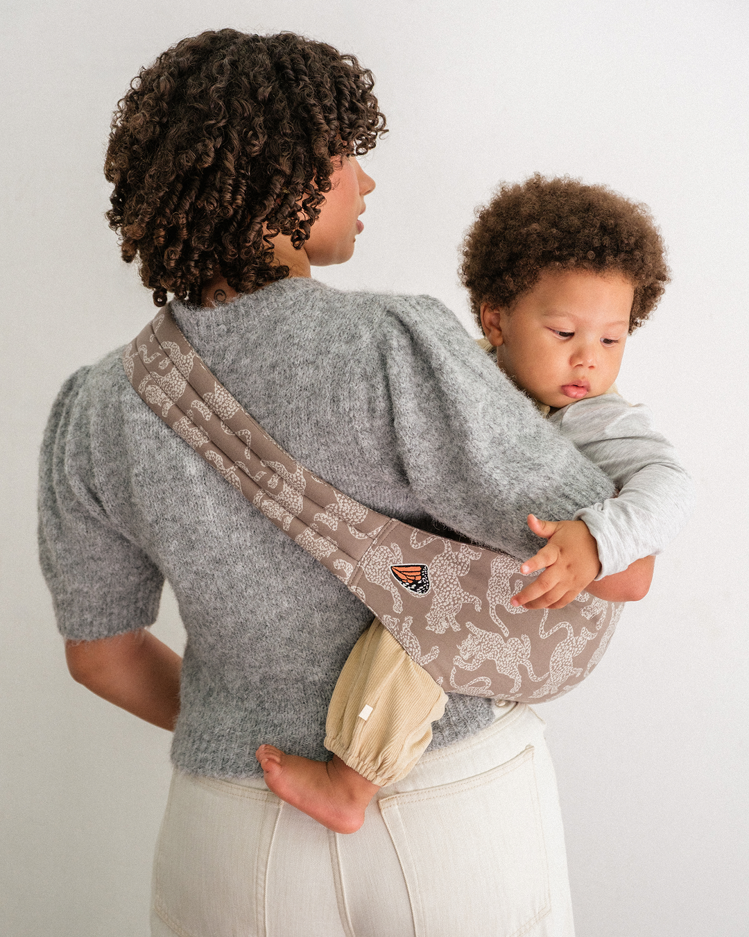 The Monarch Toddler Sling - Spotted Jag in Dune (PREORDER)