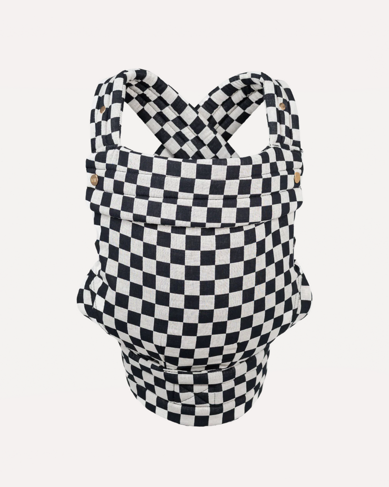 The Monarch Baby Carrier - Ebony Check