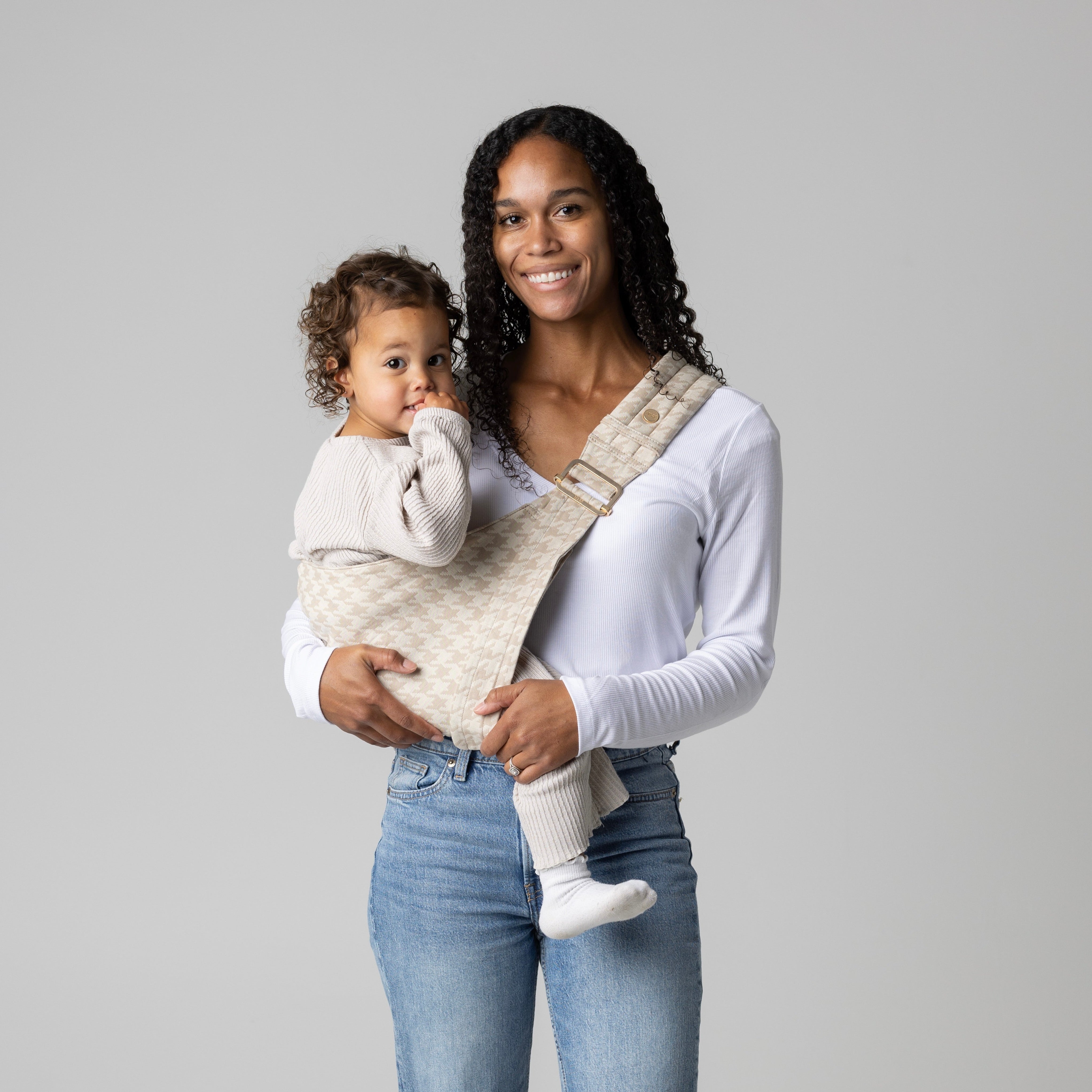 Mabē Monarch Toddler Sling | Hands-Free Hip Carry for Bigger Babies