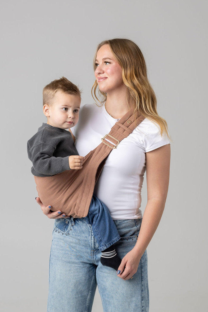 The Monarch Toddler Sling - Mocha – Mabē