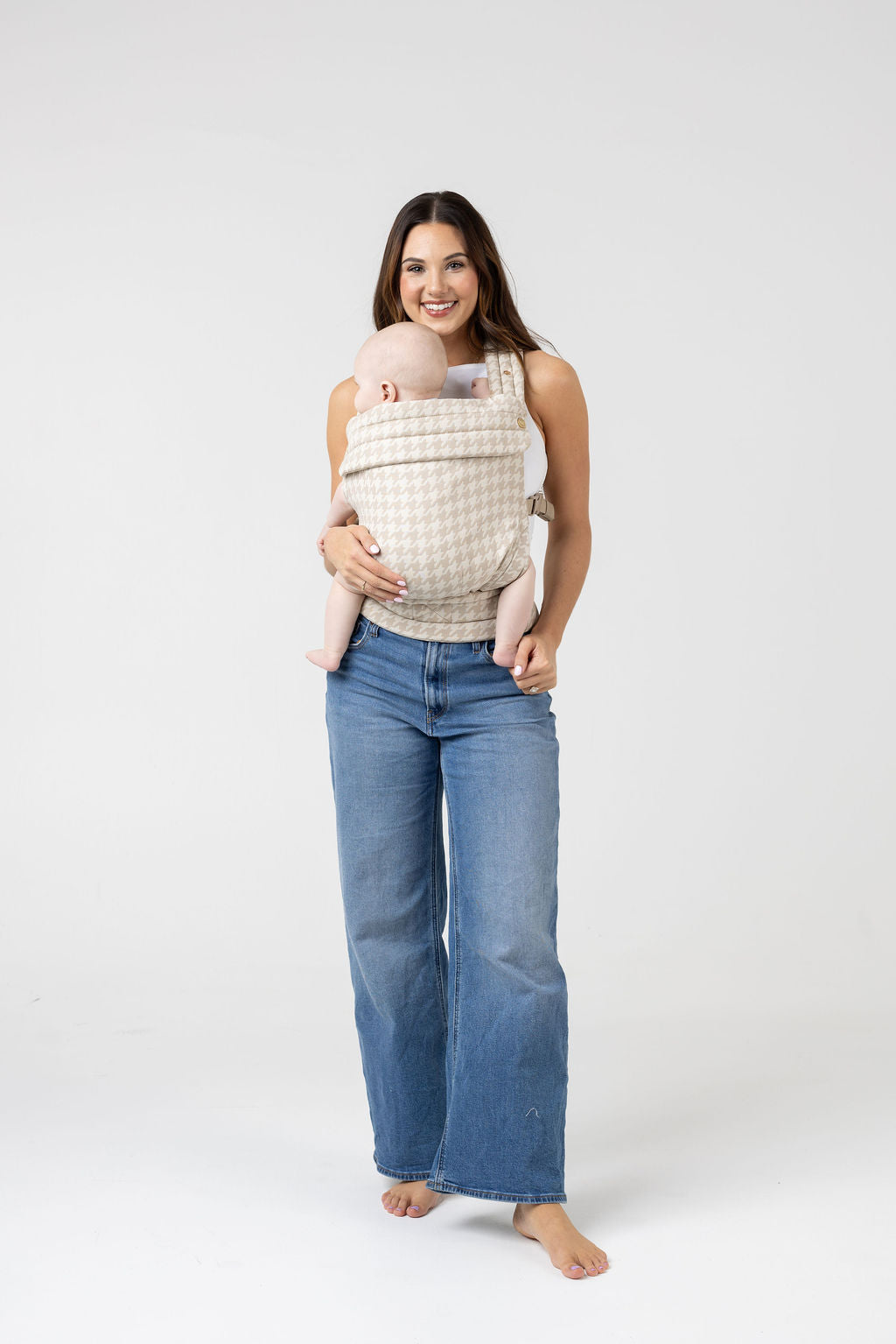 MABE 抱っこ紐 The Monarch Baby Carrier - Houndstooth – Mabē